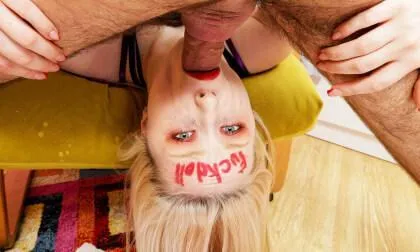 Real Fuck Doll Gets Big Dick Face Fucked