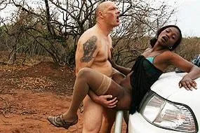 Black Cunt Getting Dong