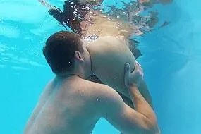 Slut Gets Cock In Pool