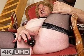 Grandma Loves Anal Toys