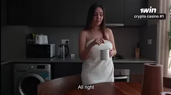 Stepson Comes Home To Lonely Stepmom - Massage Turns Into Hard Doggy