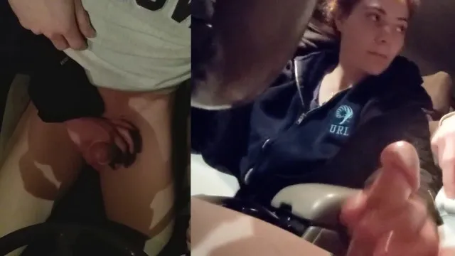 POV of College Babe Sticking Your Cock Back in Her