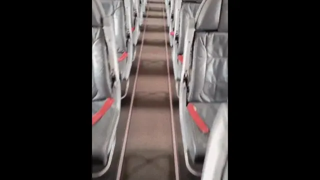 Busted at the Airplane Restroom