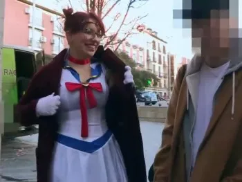 Eva Turns Into Sailor Moon to Try to Hunt Down Some Geek From the Comic Shops