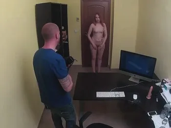 She Looks Fresh Out From a Nun School. Miranda the Redhead and Her First Porn Scene