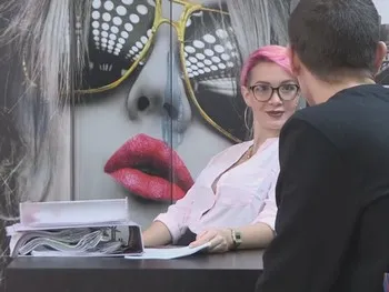 Horny Boss and Idiot Nerd Looking for a Job. Spoiler: They End Up Fucking;)