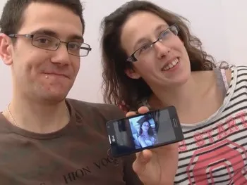 Social Network Couple Offers Us Their Girlfriend. Fabiola Has the Fuck of Her Life While Her Boyfriend Watches