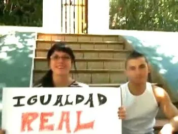 Feminista Grabando Porno y Gritando : Cristiano Rompeme El Ano !