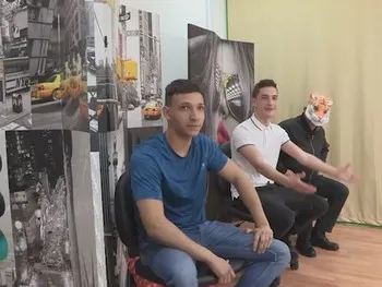 Alba's Blind Date with Three Strangers.