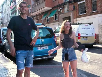 The Princess of Carabanchel, Massy Sweet Meets Her Fucker! "Shall We Go to the Studio, Handsome?" ;-)