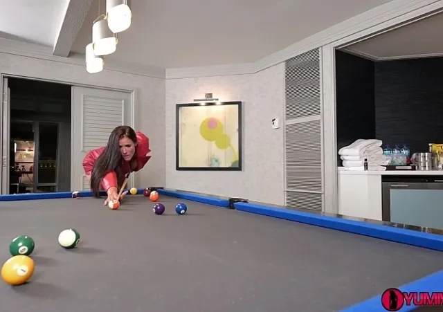 Billiards Put It in the Pink Pocket