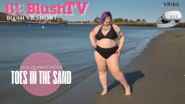 Blushtv - Quinn Carter Toes In The Sand