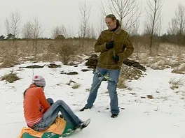 Michelle Gets Fucked in the Snow