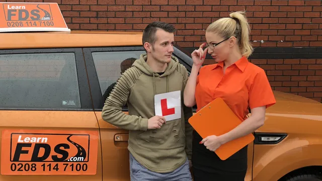 Exam Failure Leads to Hot Car Sex