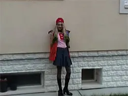 Outdoor Tits and Pussy Flash
