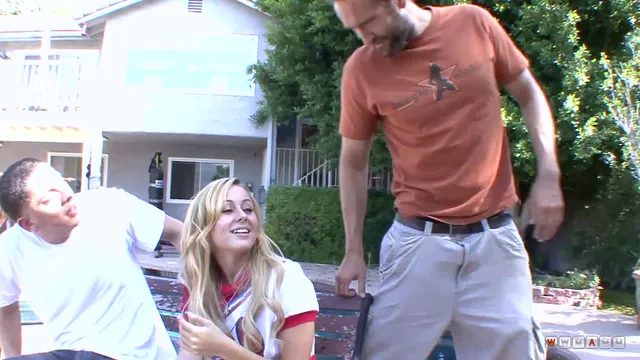 Alex and Eric Teasing Their Best Friends Sexy Little Sister