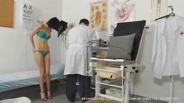 Leggy Teen Exposed With Hidden Cam In Hospital