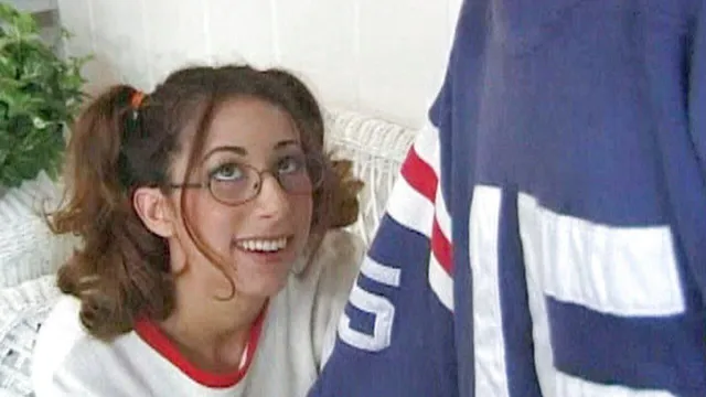 Kaylynn Takes Off Glasses and Gear to Take Steamy Fuck Up Tight Asshole
