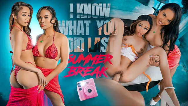 “Let Me Fuck, Too!” Vacation Threesome (Lana Violet Returns After 13 Years!)