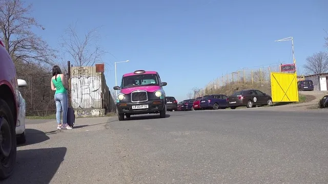 Czech Babe Gets Into the Hot Taxi