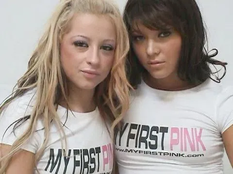 Leigh Logan enjoys her first pink along with Natalia Forrest