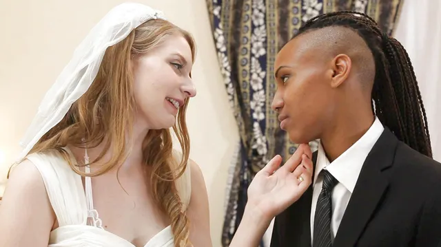 Ela Darling Fucks Her New Bride With A Strapon