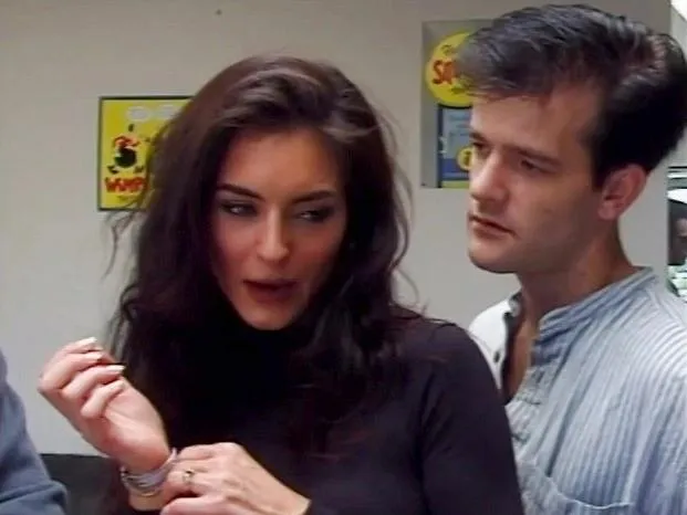 Rebecca Lord gives a man her best blowjob before tasting jizz