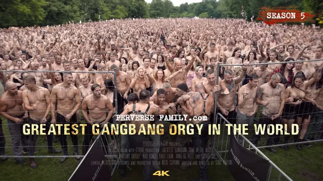 Greatest Gangbang orgy in the World