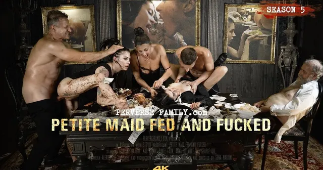 Petite Maid Fed And Fucked