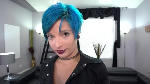 Kodi Jett gets a mouthful of cum after a hardcore blowjob