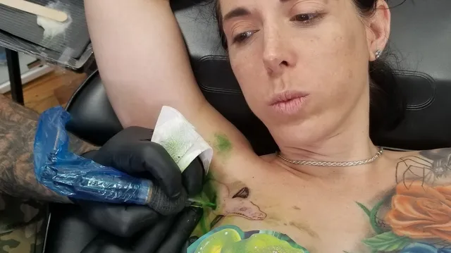 Marie Bossette Get a Snake Tattoo for 2018