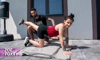 Fucking Is the Best Exercise - Yoga Session Interrupted By His Big Hard Dick