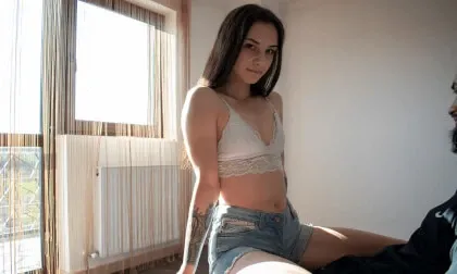Hardcore Quick Fucking Ending with a Beautiful Facial