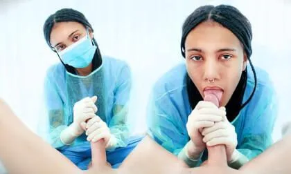 Surgical Semen Extraction - Gloved Post-Op Edging