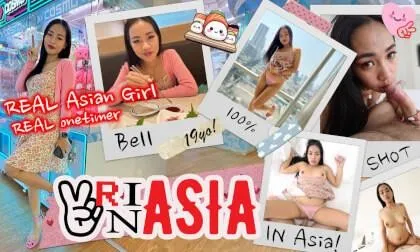 Sexy Asian Student with Big Tits Loves Riding White Dick