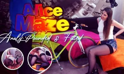 Fucking Slut Alice Maze Analy Pounded & Fisted