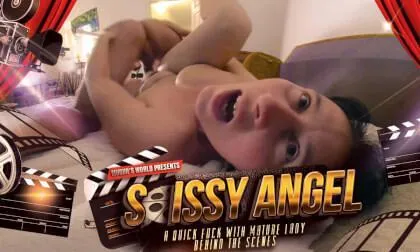 Behind The Scenes Of A Quick Fuck With Mature Lady Sissy Angel