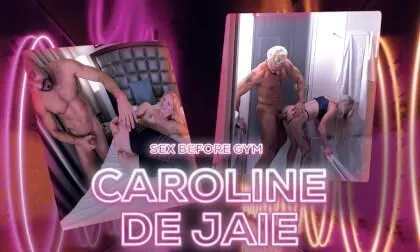 Caroline De Jaie Morning Sex Before Going To The Gym