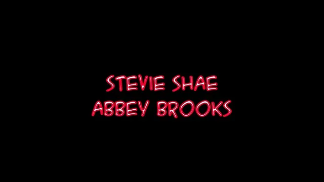 Stevie Shae babysitter threesome with Abbey Brooks