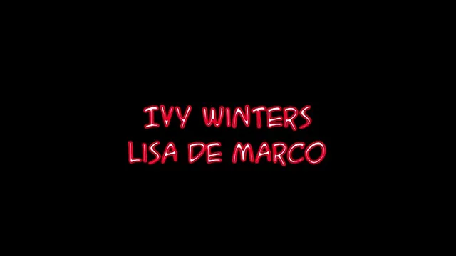 Lisa demarco & Ivy Winters lesbian babysitter threesome blowjob