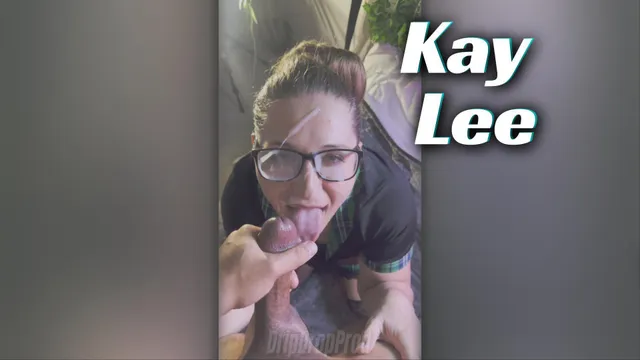 Ms. Kay Lee Sucks You Until She Milks Your Cum Onto Her Face!!