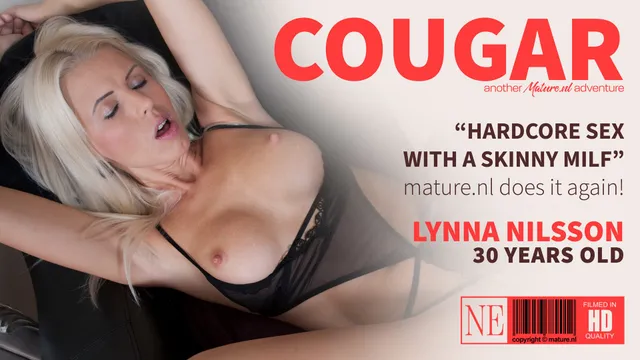 Skinny MILF Lynna Nilsson's Hard Fuck with Luke Hotrod