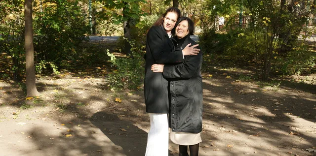 Horny lesbian teen is having a threesome with older ladies