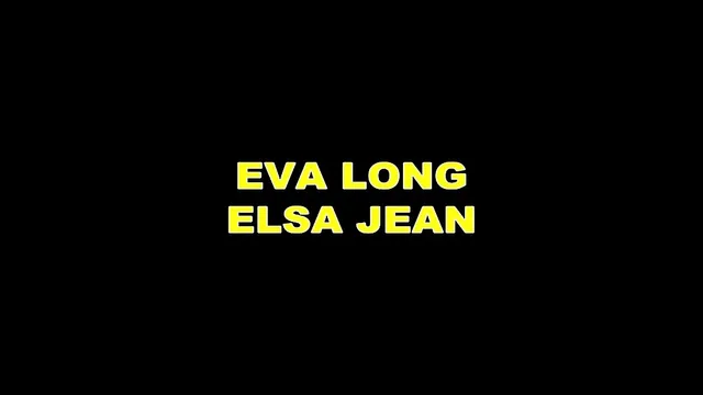 Eva Long teaches Elsa Jean hairy pussy worship