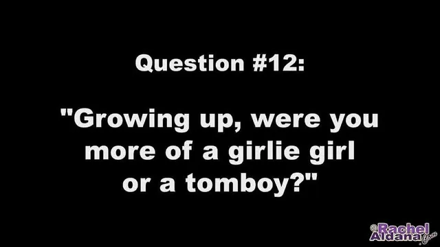 Ask Rachel #13