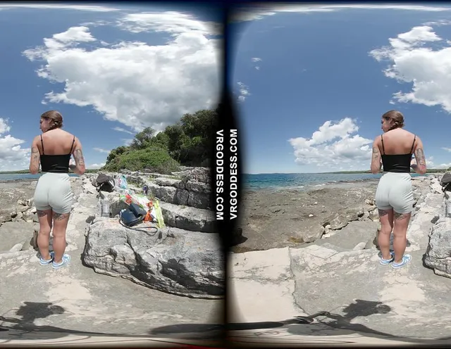 Vanessa Klein And Dora Enjoying The Nude Beach