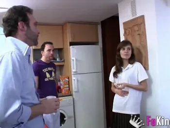 The First Time I Eat 3 Dicks and It's My Surprise Party. Evern My Aunt Marisa Joins the Party.