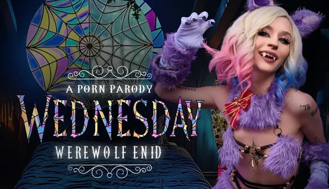 Wednesday: Werewolf Enid (A Porn Parody)