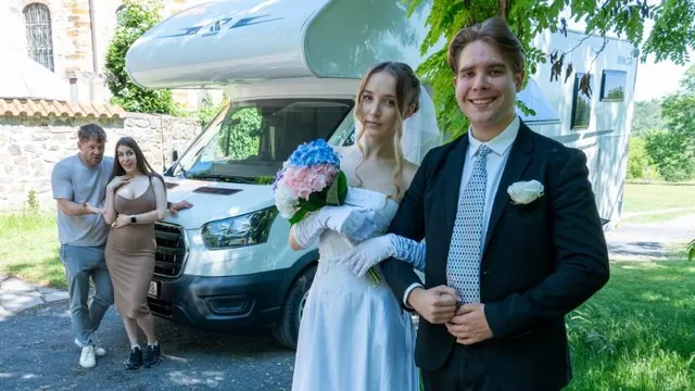 Bride Polly Youngs Fucked By Stranger Right Before Wedding In Front Of Fiance