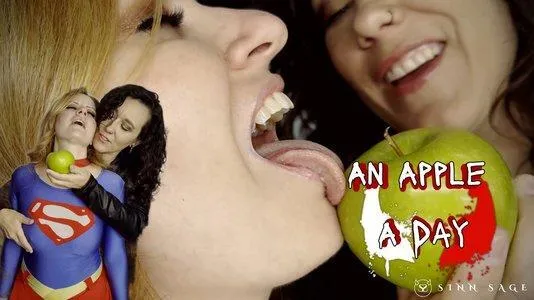 An Apple A Day - Jacquelyn Velvets And Sinn Sage Supergirl Mental Domination 4k